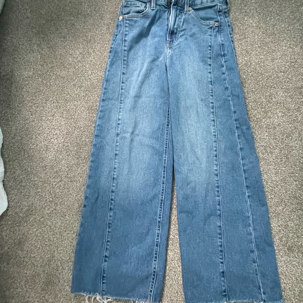 GAP Denim Flare Wide-Leg Jeans